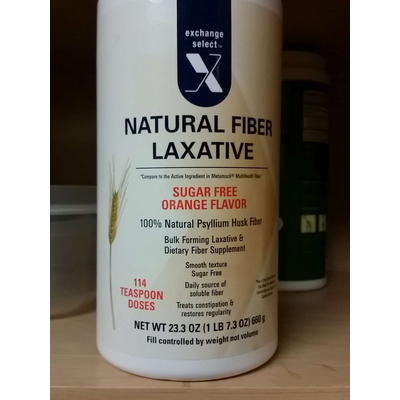 Sugar Free Natural Fiber Laxative, Orange