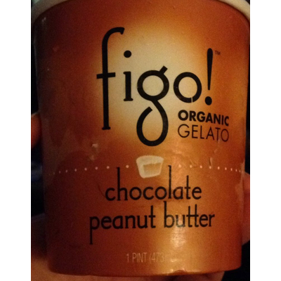 Organic Gelato, Chocolate Peanut Butter