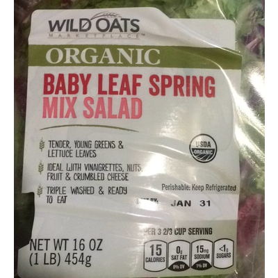 Mix Salad, Baby Leaf Spring