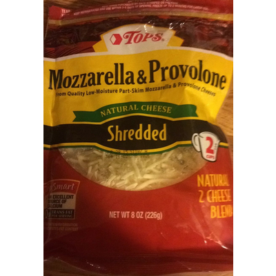Shredded Natural Cheese, Mozzarella & Provolone