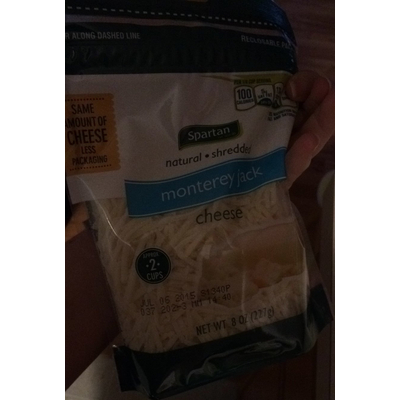 Natural Shredded Monterey Jack Cheese