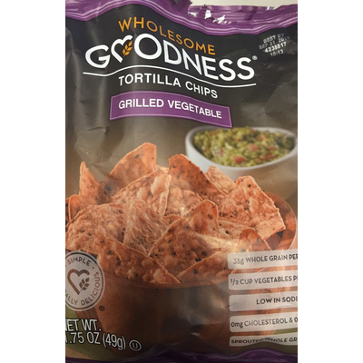 Tortilla Chips, Grilled Vegetable