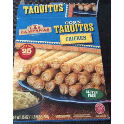 Corn Taquitos, Chicken