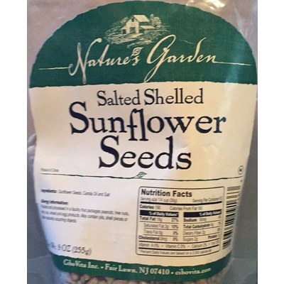 Salted Shelled Sunflower Seeds