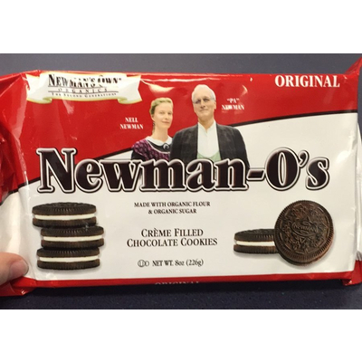 Newman-O's, Creme Filled Chocolate Cookies