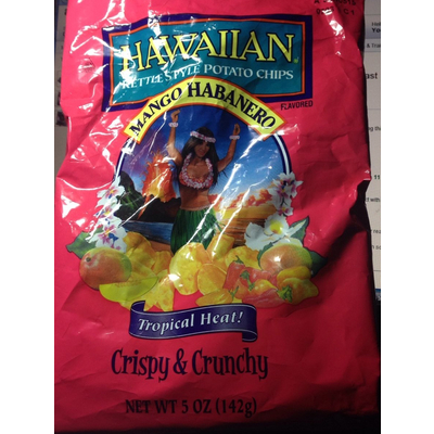 Crispy & Crunchy Potato Chips, Mango Habanero