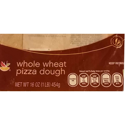 Whole Wheat Pizza Dough