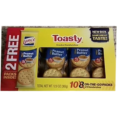 Peanut Butter Cracker Sandwiches