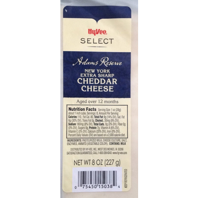 New York Extra Sharp Cheddar Cheese