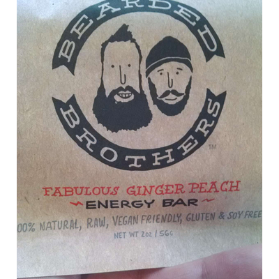 Energy Bar, Fabulous Ginger Peach