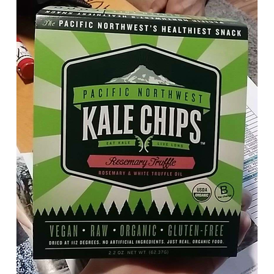 Kale Chips, Rosemary Truffle