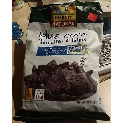 Tortilla Chips, Blue Corn