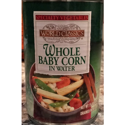Whole Baby Corn in Water
