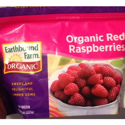 Organic Red Raspberries