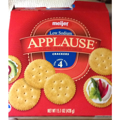 Applause, Low Sodium Crackers