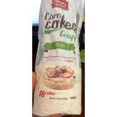 Corn Cakes Crispy, Thin