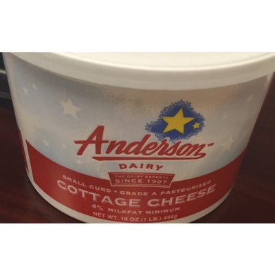 Small Curd Cottage Cheese, 4% Milkfat