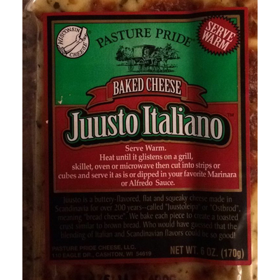 Baked Cheese, Juusto Italiano