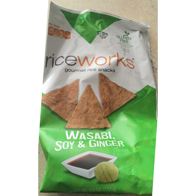 Wasabi, Soy & Ginger Gourmet Rice Snacks