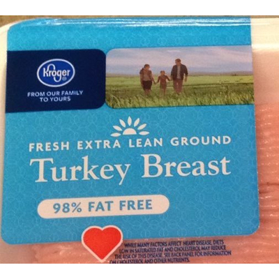 Turkey Breast, Fresh Extra Lean Ground