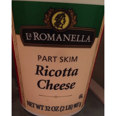 Ricotta Cheese, Part Skim