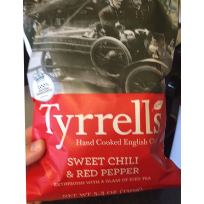 Hand Cooked English Chips, Sweet Chili & Red Pepper
