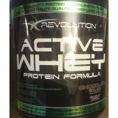 Active Whey Protein Formula, Chocolate Eclair