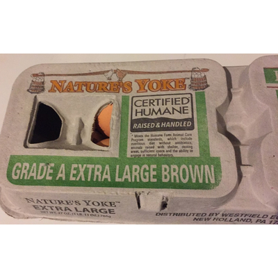 Extra Large Brown Eggs, Grade A