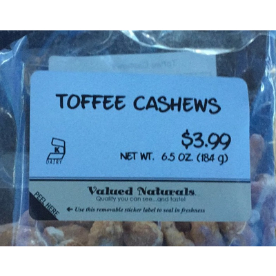 Toffee Cashews