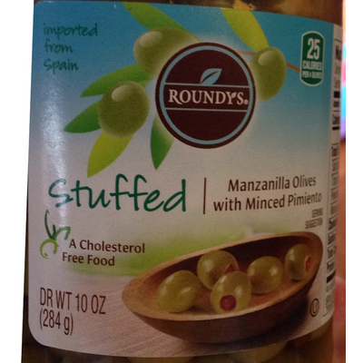 Stuffed Manzanilla Olives with Minced Pimiento