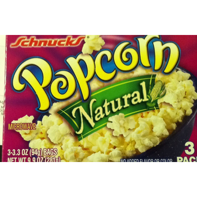 Microwave Popcorn, Natural