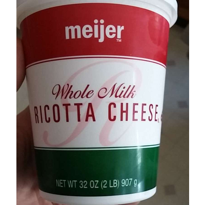 Ricotta Cheese, Whole Milk