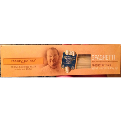 Bronze Extruded Pasta, Spaghetti