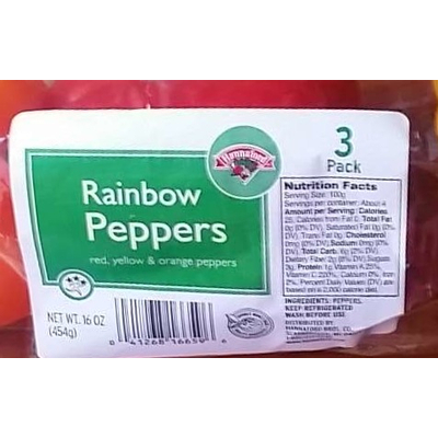 Rainbow Peppers