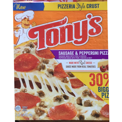Pizzeria Style Crust, Sausage & Pepperoni Pizza