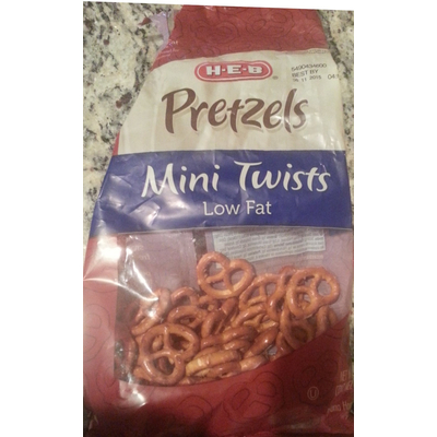 Pretzels, Mini Twists, Low Fat
