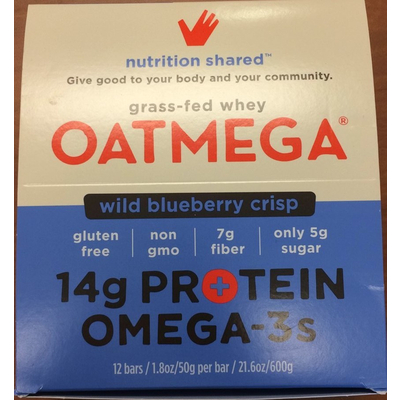Protein Omega-3 Bar, Wild Blueberry Crisp