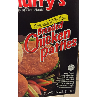 Breaded Chicken Patties
