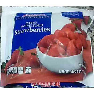 Strawberries, Whole Unsweetened