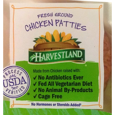 Chicken Patties, Fresh Ground