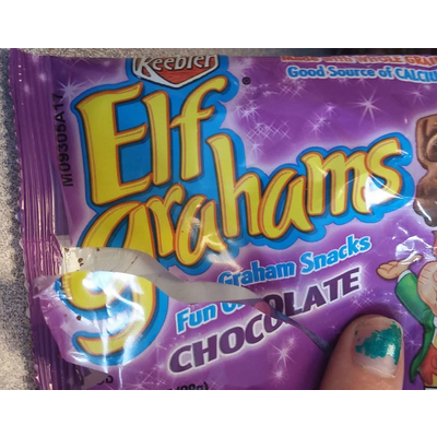 Elf Grahams Fun Graham Snacks, Chocolate