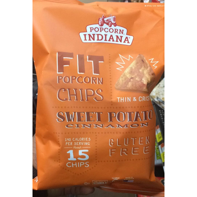 Gluten Free Fit Popcorn Chips, Sweet Potato Cinnamon