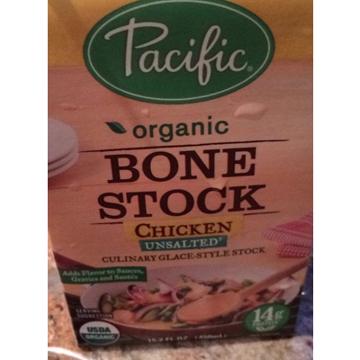 Organic Bone Stock, Chicken, Unsalted