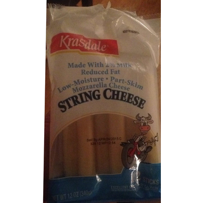 Low-Moisture Part-Skim Mozzarella Cheese, String Cheese