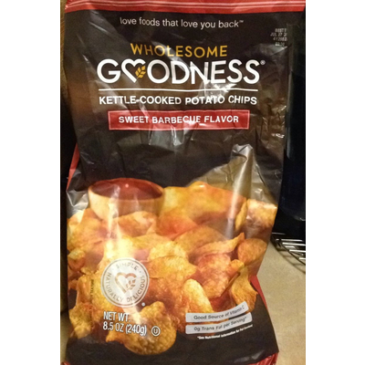 Kettle-Cooked Potato Chips, Sweet Barbecue Flavor