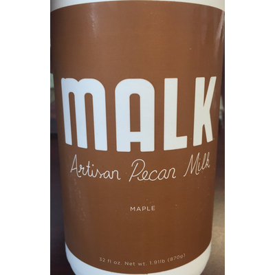 Artisan Pecan Milk, Maple