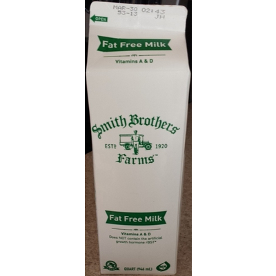 Milk, Fat Free