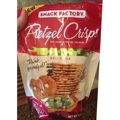 Pretzel Chips, Sriracha Lime