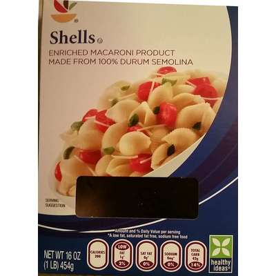Pasta, Shells