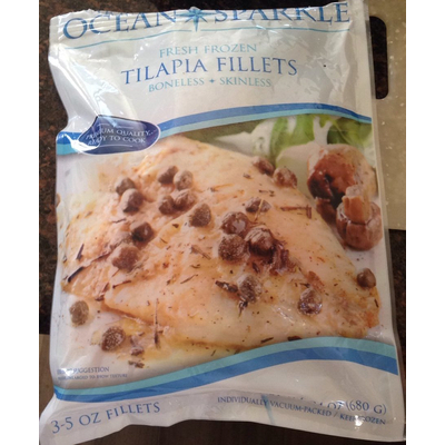 Tilapia Fillets, Boneless, Skinless
